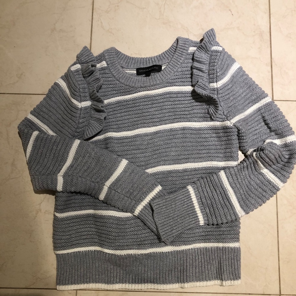 Banana Republic Ruffle Sweater